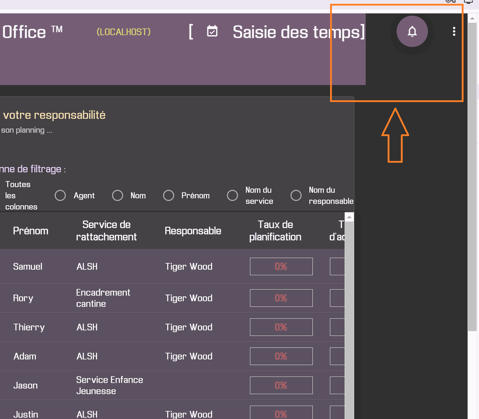 Application responsive Application responsive